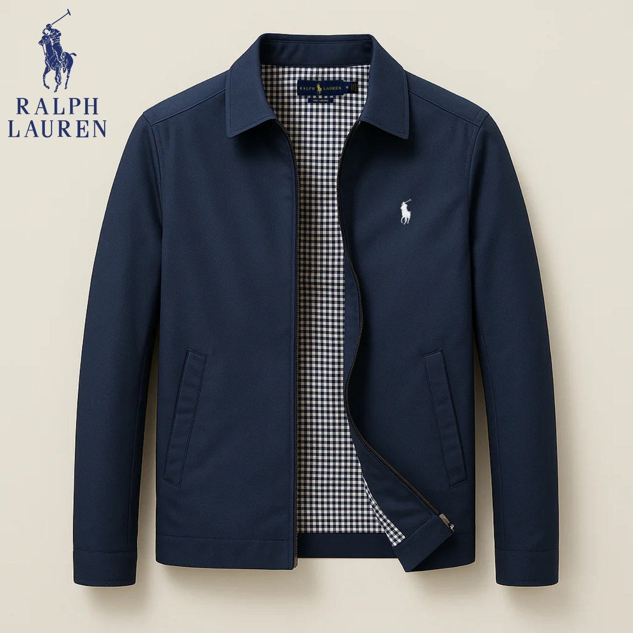 Elegante Jas met Rits || OPRUIMINGSUITVERKOOP