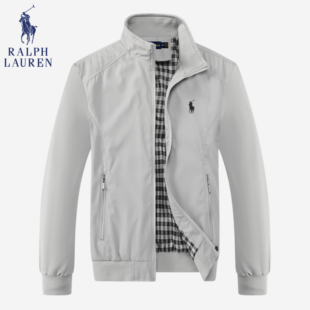 Casual Zip-Up Bomber || UITVERKOOPPRIJS