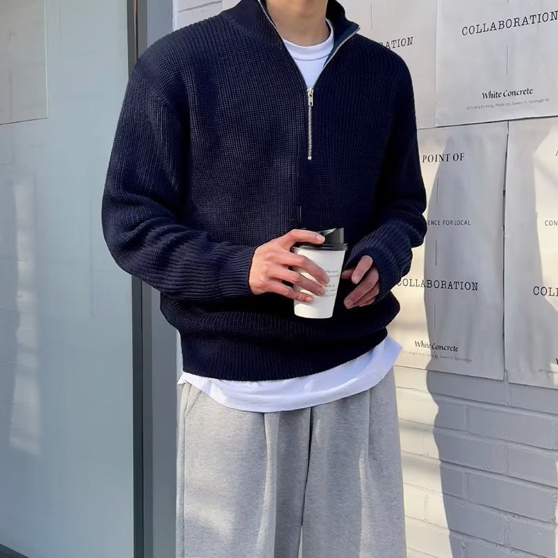 Juan Halve Rits Trui