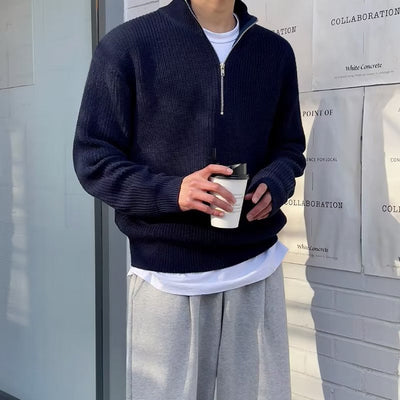 Juan Halve Rits Trui