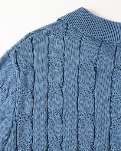 Florance Gebreide Poloshirt