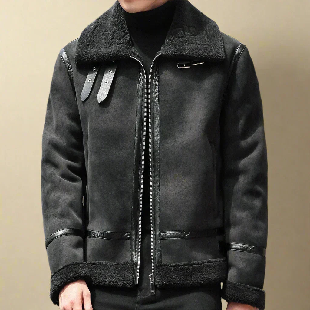 GIOVANNI PAOLO SUEDE JAS