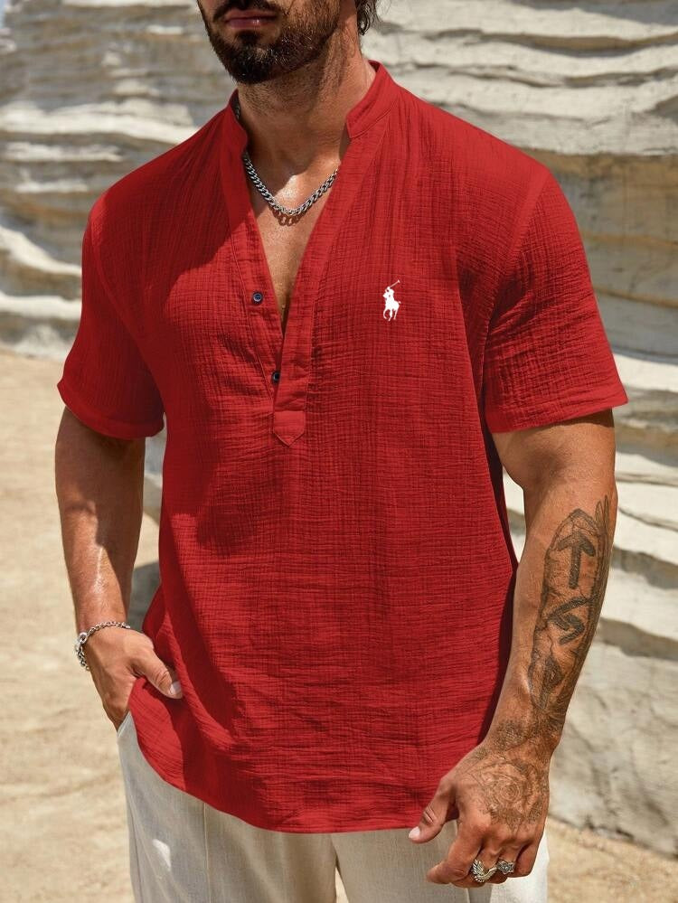 ᏒᎪᏞᏢᎻ ᏞᎪՍᏒЕΝ – Linnen zomerhemd